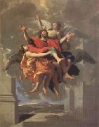 Poussin Ecstasy of ST Paul (mk05) oil painting reproduction