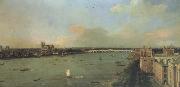 Canaletto Il Tamigi col ponte di Westminster nel fondo (mk21) Spain oil painting artist
