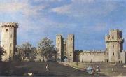 Canaletto The Courtyard of the Castle of Warwick (mk08) Spain oil painting artist