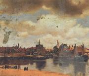 Canaletto Jan Vermeer van Delf Veduta di Delft (mk21) Spain oil painting artist