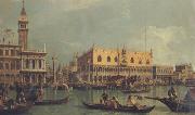 Canaletto La Piazzetta e il Palazzo Kucale dal bacino di S.Marco (mk21) Spain oil painting artist