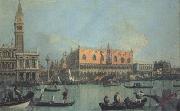 Canaletto A View of the Ducal Palace in Venice (mk21) Spain oil painting artist
