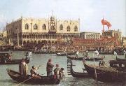 Canaletto The Bacino di S Marco on Ascension Day (mk25) Spain oil painting reproduction