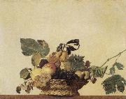 Caravaggio Basket of Fruit painting