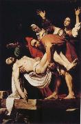 Caravaggio The Entombment Spain oil painting artist