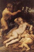 Correggio Zeus and Antiope Spain oil painting reproduction