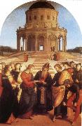 Raphael Marriage of the Virgin painting