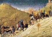 SASSETTA The Procession of the Magi Spain oil painting artist