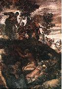 Tintoretto The Miracle of the Loaves and Fishes Spain oil painting artist