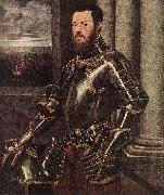 Tintoretto Man in Armour oil