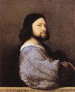 Titian Portrait of a Bearded Man painting
