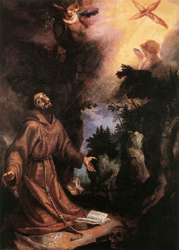 CIGOLI St Francis Receives the Stigmata  g oil painting image