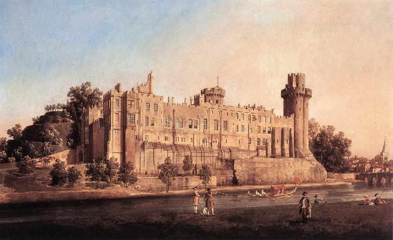 Canaletto Warwick Castle: the South Front df oil painting picture