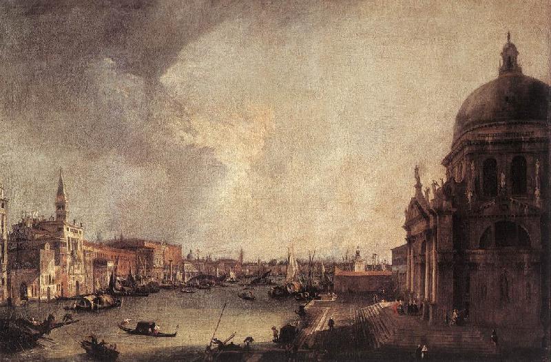 Canaletto Entrance to the Grand Canal: Looking East oil painting picture