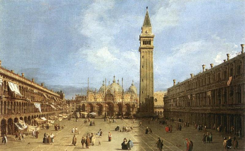 Canaletto Piazza San Marco f oil painting picture