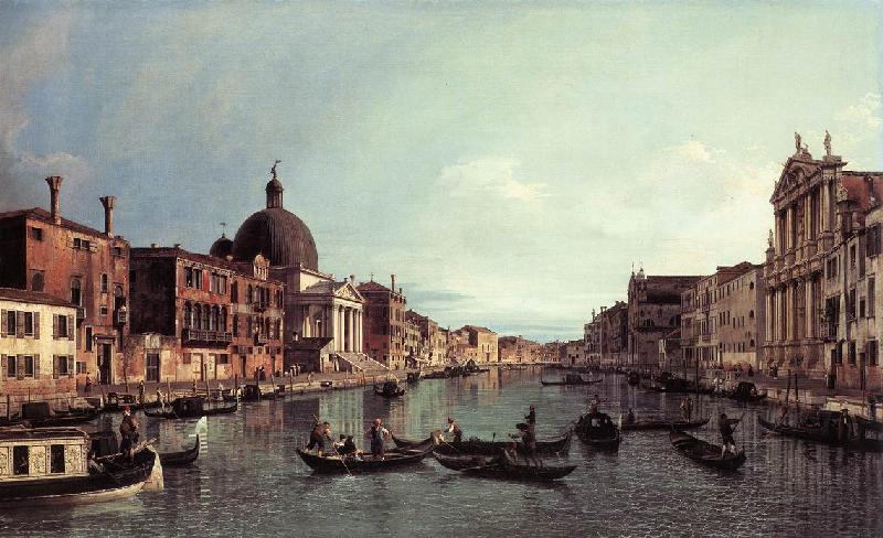 Canaletto Grand Canal: Looking South-West f oil painting image