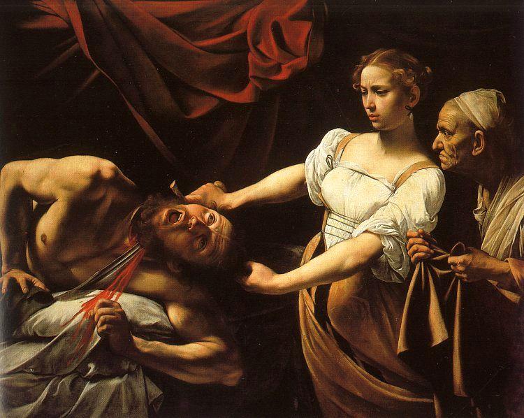 Caravaggio Judith and Holofernes oil painting image