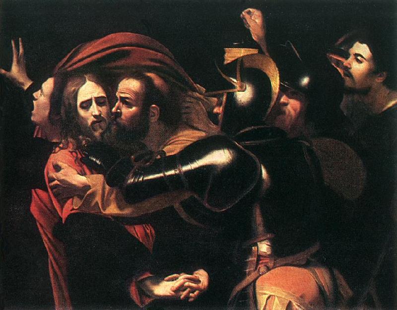 Caravaggio The Taking of Christ  dssd oil painting image