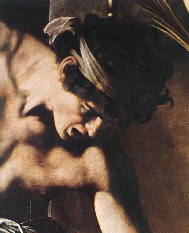 Caravaggio The Martyrdom of St Matthew (detail) f oil painting picture
