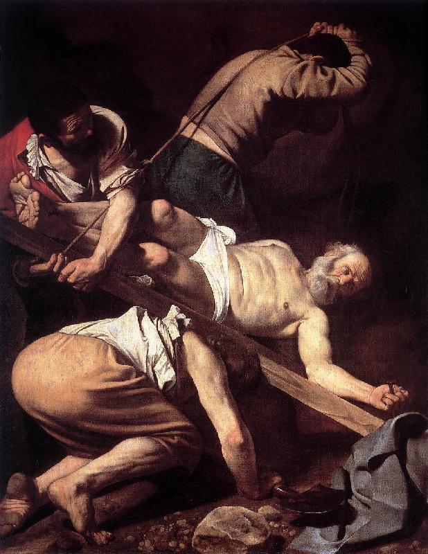 Caravaggio The Crucifixion of Saint Peter  fd oil painting picture
