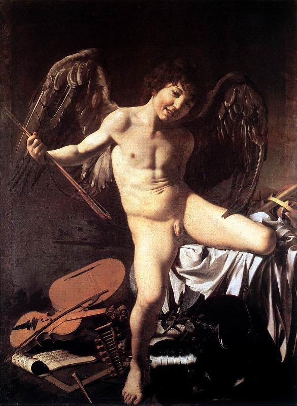 Caravaggio Amor Victorious dsf oil painting picture