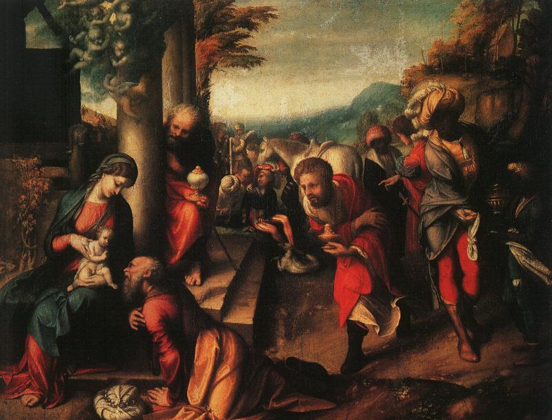 Correggio The Adoration of the Magi fg oil painting picture