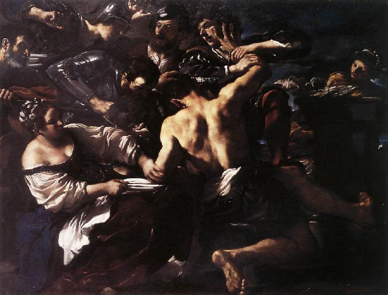 GUERCINO Samson Captured by the Philistines uig oil painting image