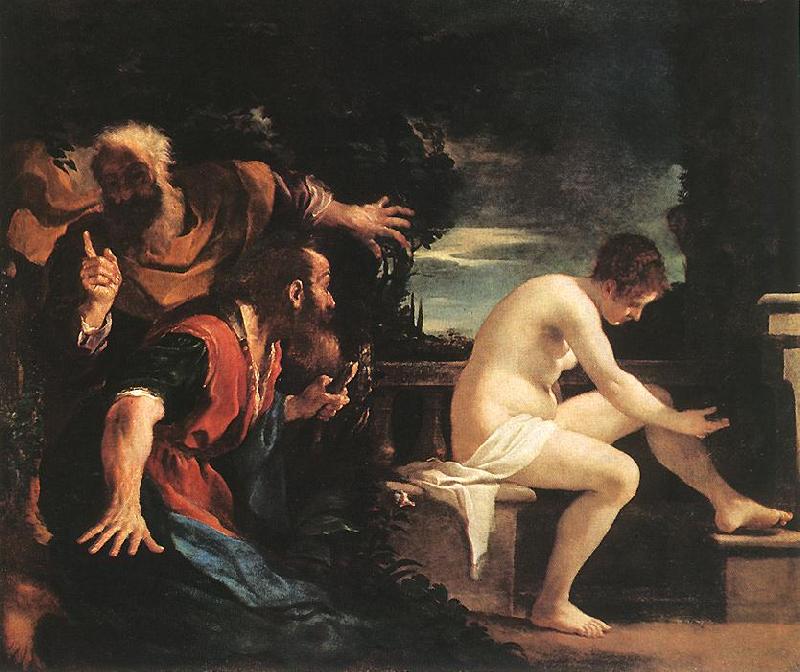 GUERCINO Susanna and the Elders kyh oil painting image