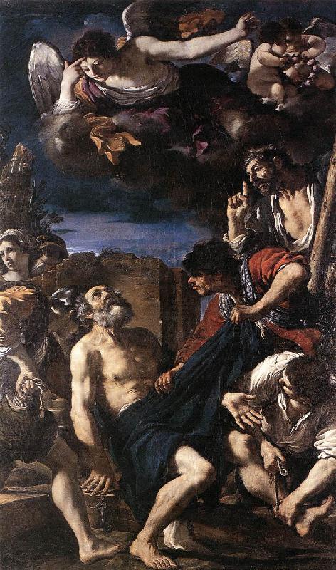 GUERCINO The Martyrdom of St Peter  jg oil painting image