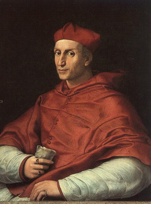 Raphael Portrait of Cardinal Bibbiena oil painting picture
