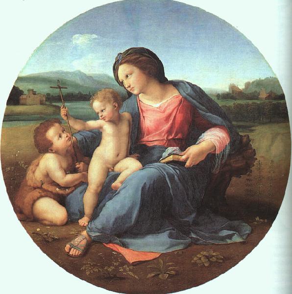 Raphael The Alba Madonna oil painting picture