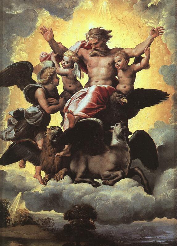 Raphael The Vision of Ezekiel oil painting picture