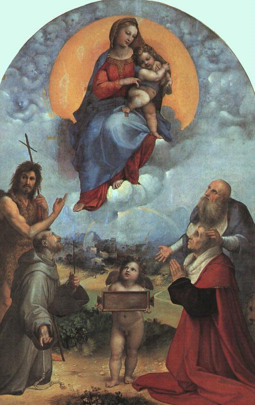 Raphael The Madonna of Foligno oil painting picture