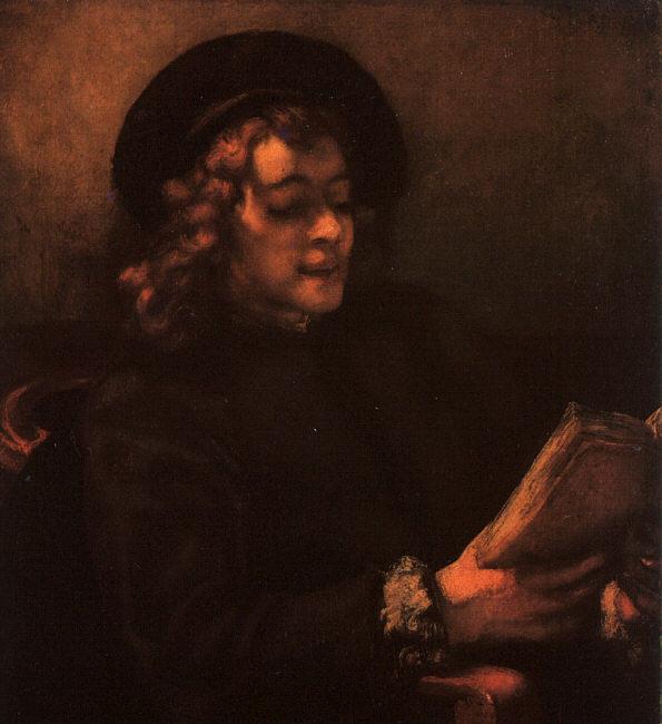 Rembrandt Portrait of Titus oil painting picture