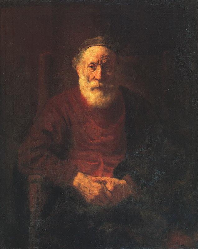 Rembrandt Portrait of an Old Jewish Man oil painting image