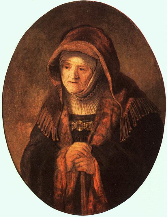 Rembrandt Rembrandt's Mother oil painting image