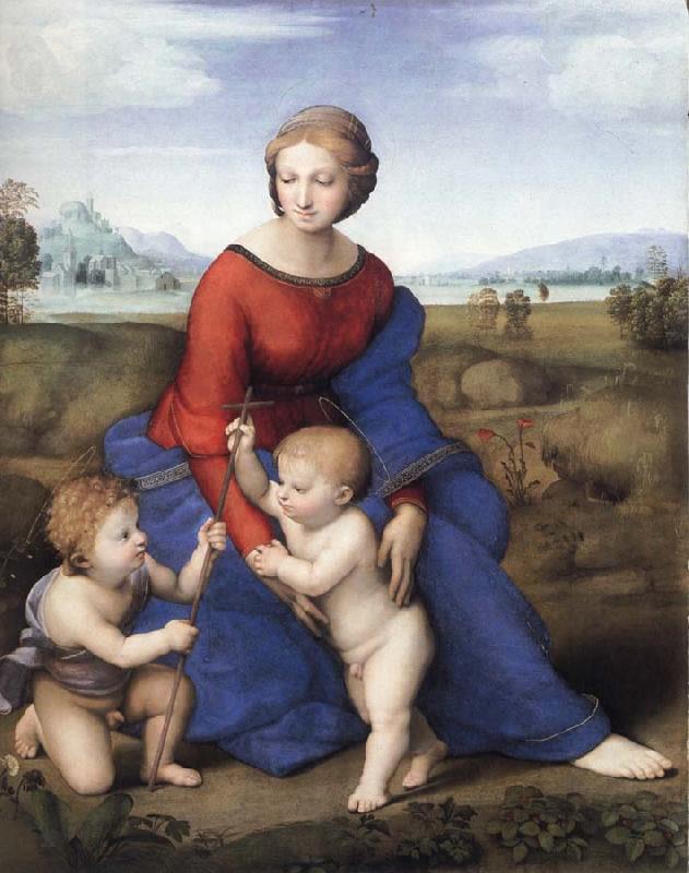 Raphael The Madonna in the Meadow oil painting picture