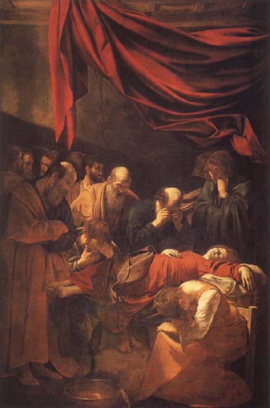 Caravaggio The Death of the Virgin oil painting image
