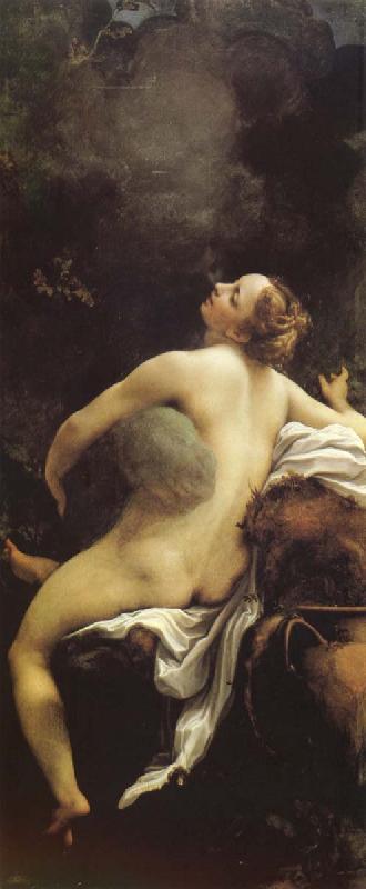 Correggio Jupiter and Io oil painting image