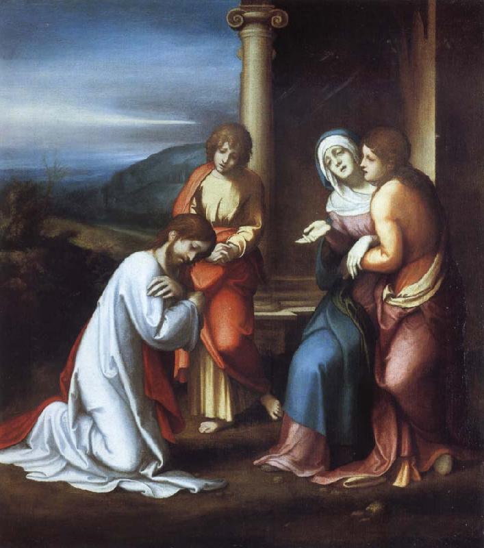 Correggio Christ Taking Leave of His Mother oil painting image