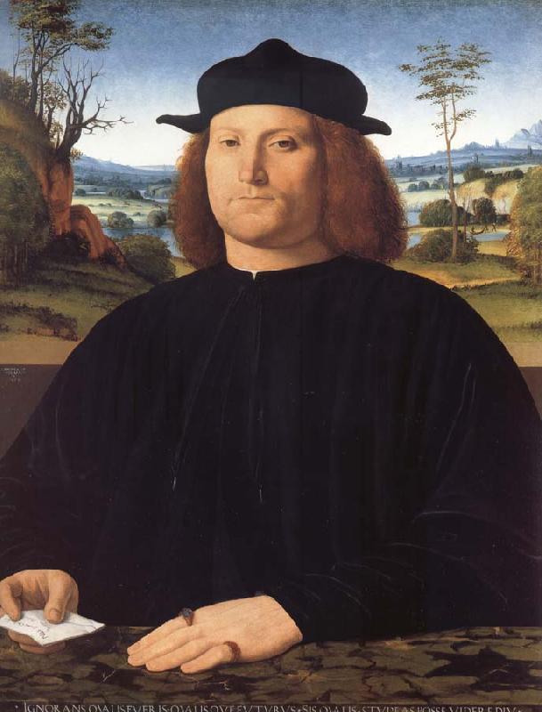 Solario Portrait of Giovanni Cristoforo Longoni oil painting image