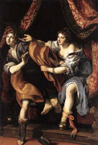 CIGOLI Joseph and Potiphar's Wife oil painting image