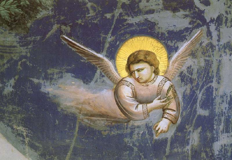 Giotto Detail of the Flight into Egypt oil painting picture