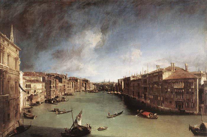 Canaletto Grand Canal oil painting image