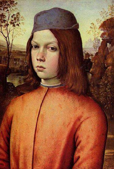 Pinturicchio Portrait of a Boy by Pinturicchio oil painting picture