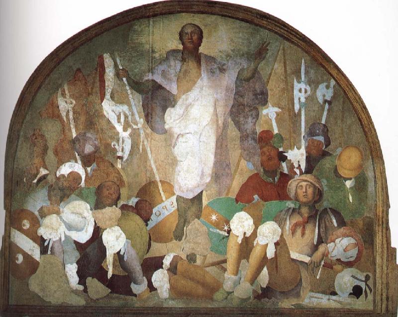 Pontormo Resurrection of Christ oil painting image