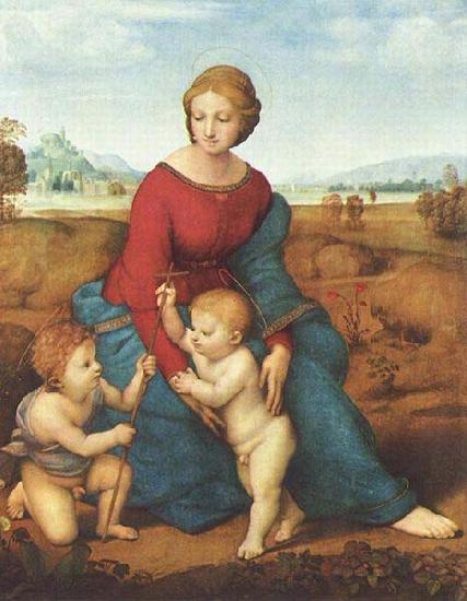 Raphael The Madonna of the Meadow oil painting image