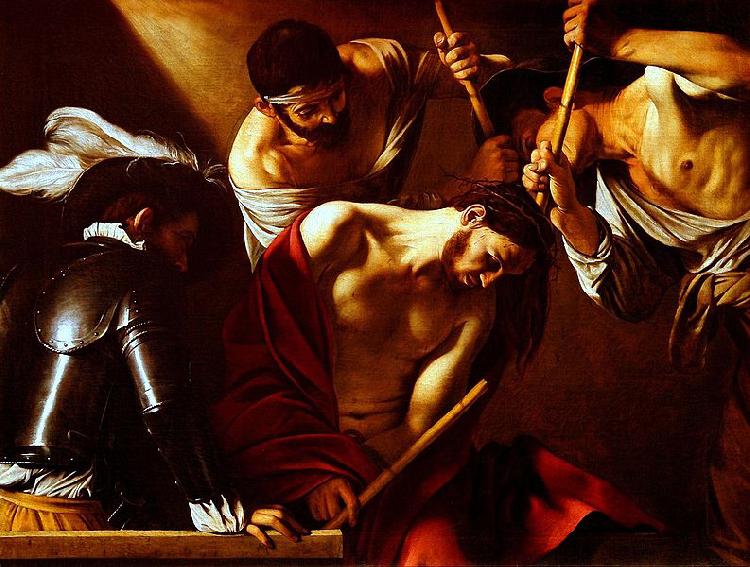 Caravaggio Dornenkronung Christi oil painting image