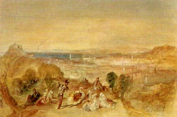J.M.W.Turner genoa oil painting image