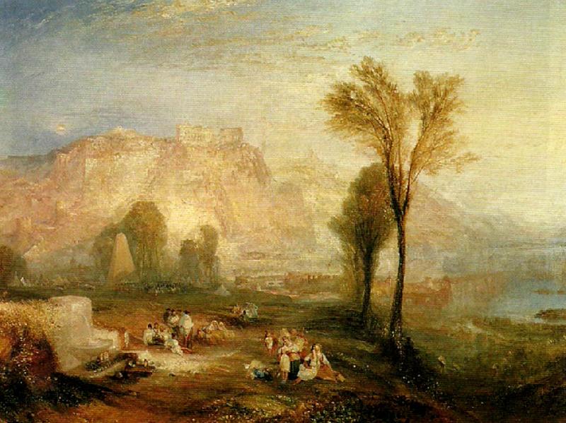 J.M.W.Turner the bright stone of honour and the tomb of marceau oil painting image